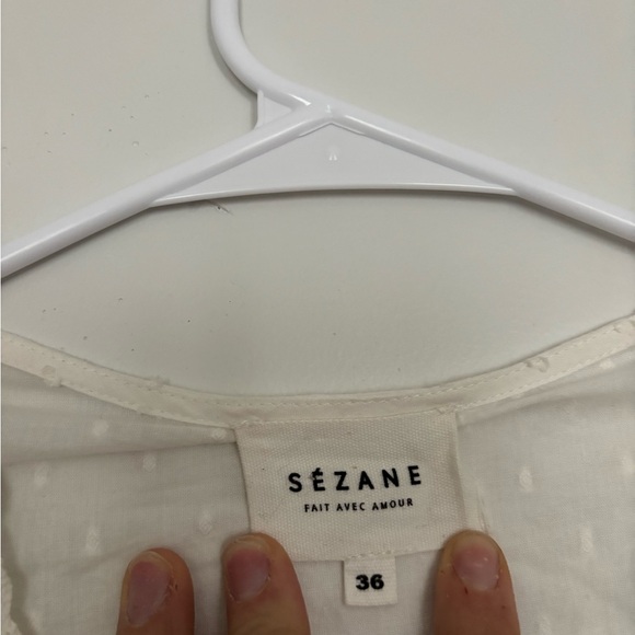 Sezane alessandra wrap top - Picture 3 of 4